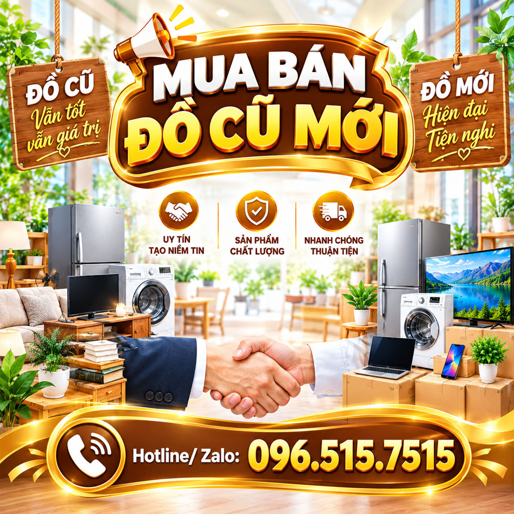 Mua bán đồ cũ mới